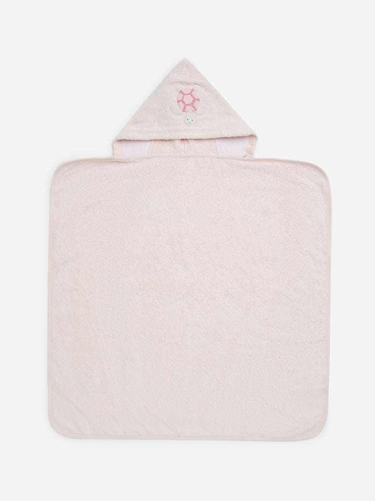 HOP Baby Pink Animal-Themed Cotton Blanket