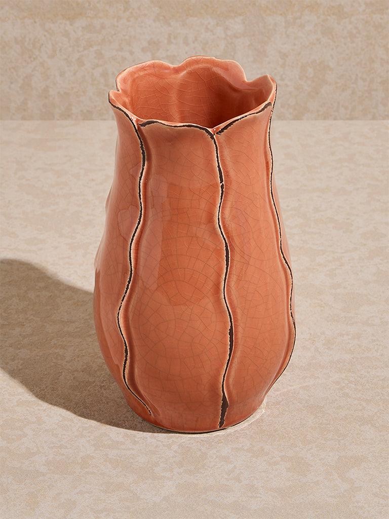 Westside Home Coral Ceramic Vase