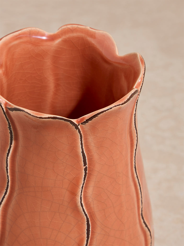 Westside Home Coral Ceramic Vase
