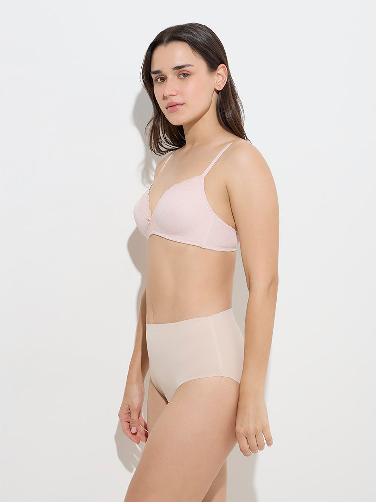 Wunderlove Light Beige Invisible Full Brief