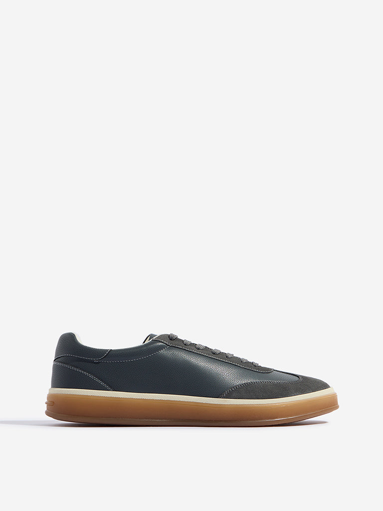 SOLEPLAY Grey Lace-Up Sneakers