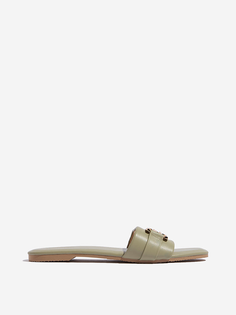 LUNA BLU Sage Metal-Detailed Slides