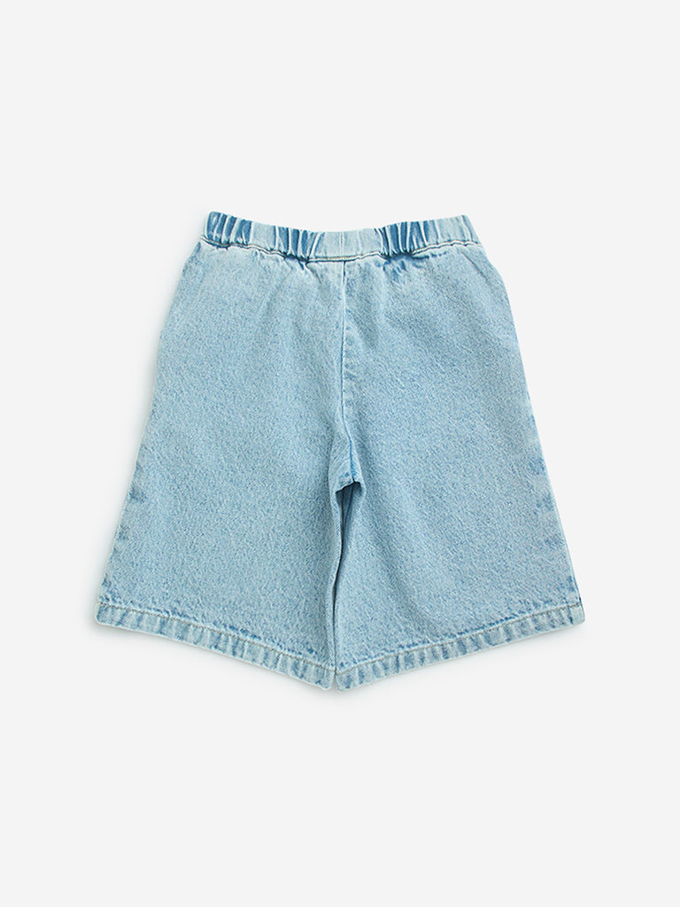 HOP Kids Blue Denim Shorts
