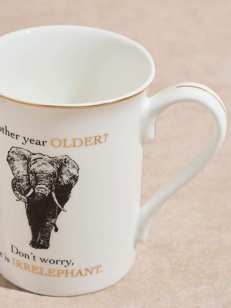 Westside Home White Printed Mug
