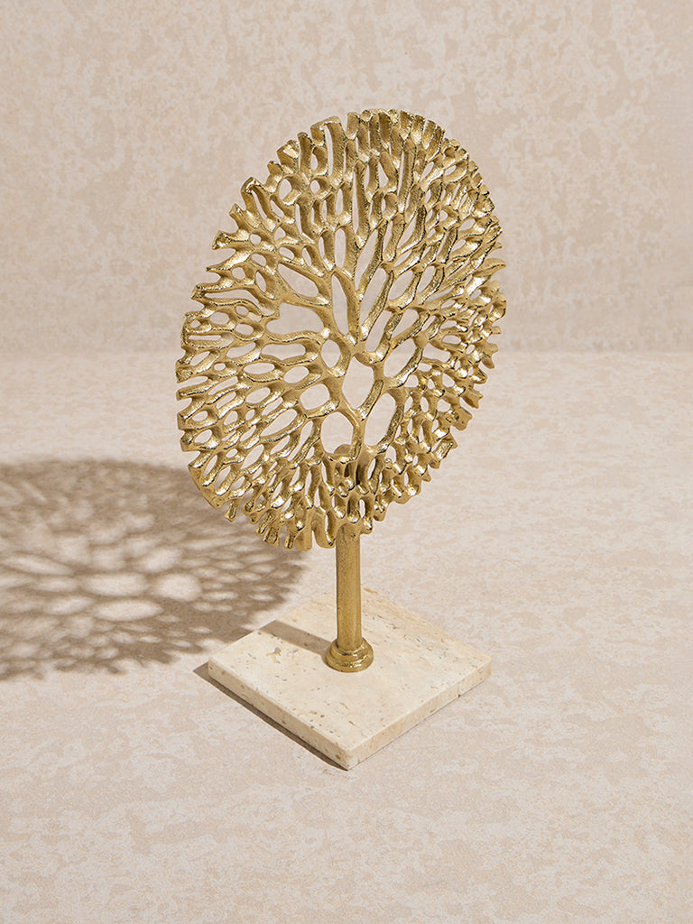 Westside Home Gold Tree of Life on Stand Decorative Accessory
