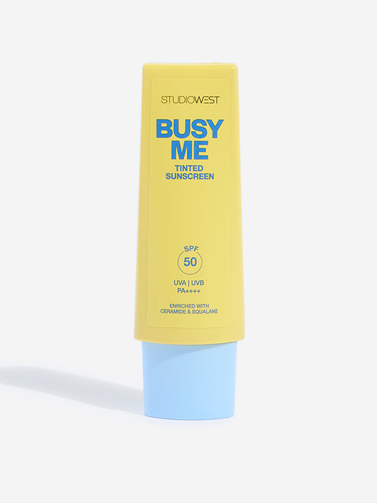 Studiowest Busy Me SPF 50 PA++++ Tinted Sunscreen - 40 gm