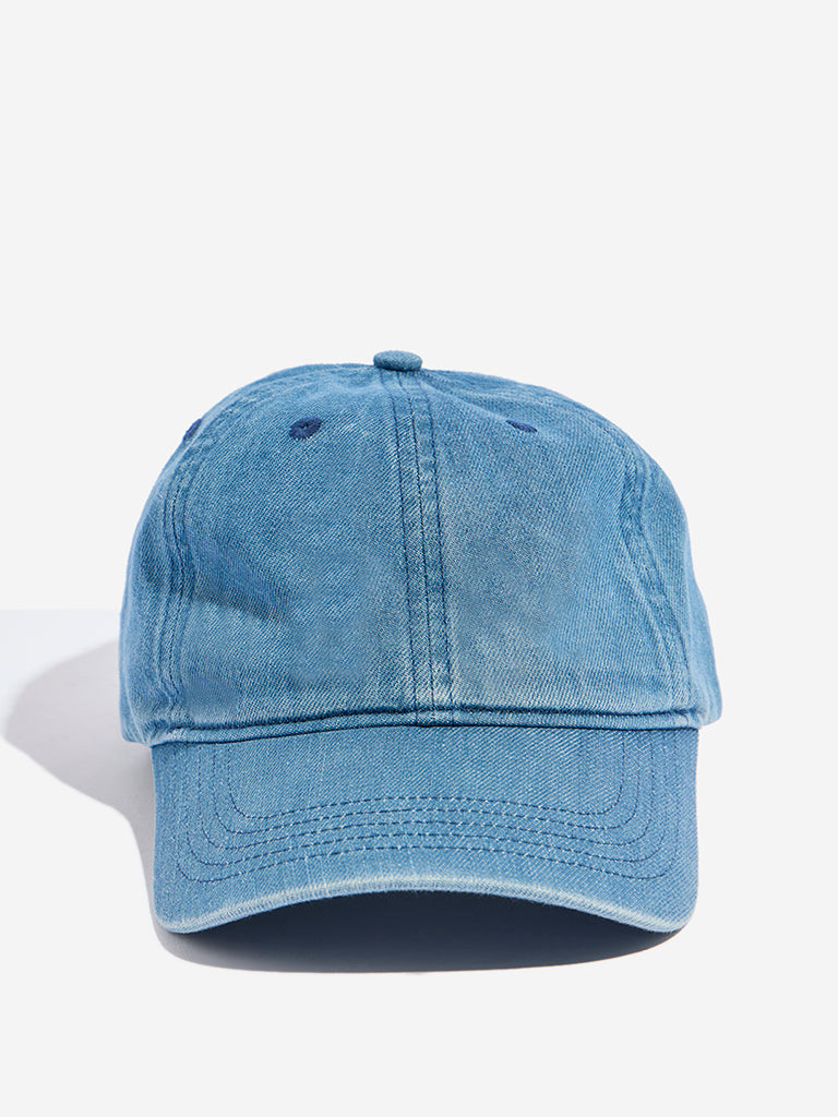 Westside Accessories Blue Denim Cap