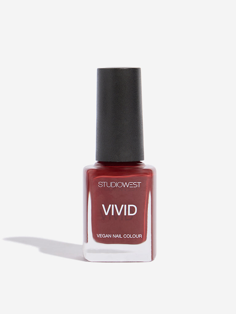 Studiowest Vivid Dark Scarlet MR-15 Nail Polish - 9 ml