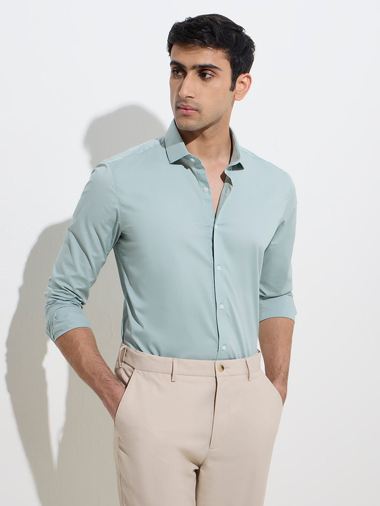 Colour Combination Slim Fit Formal Dresses Men Wine Solid Slim Fit