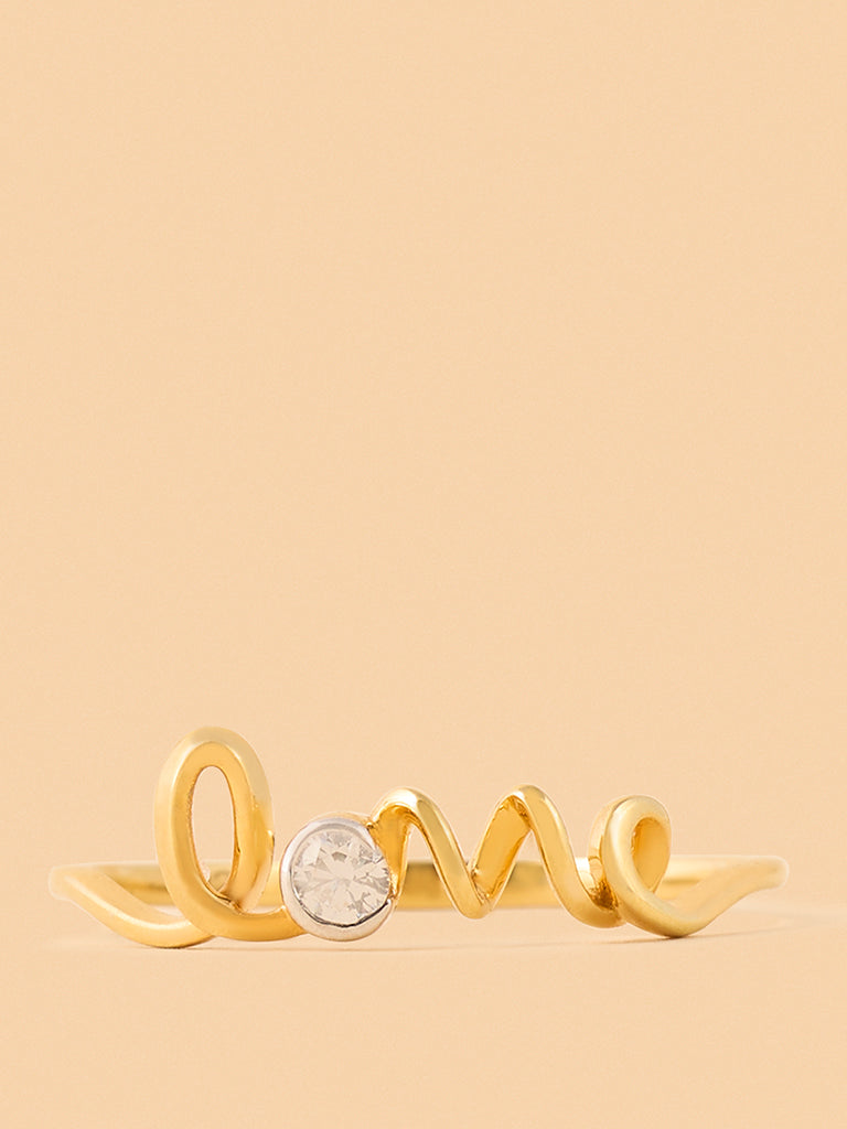 Westside X Pome Elegant Lab Diamond Love Spell Ring