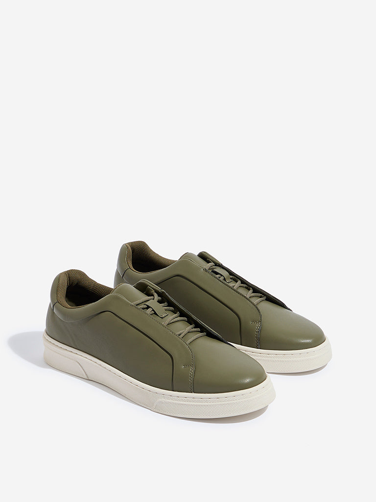 SOLEPLAY Olive Lace-Up Sneakers