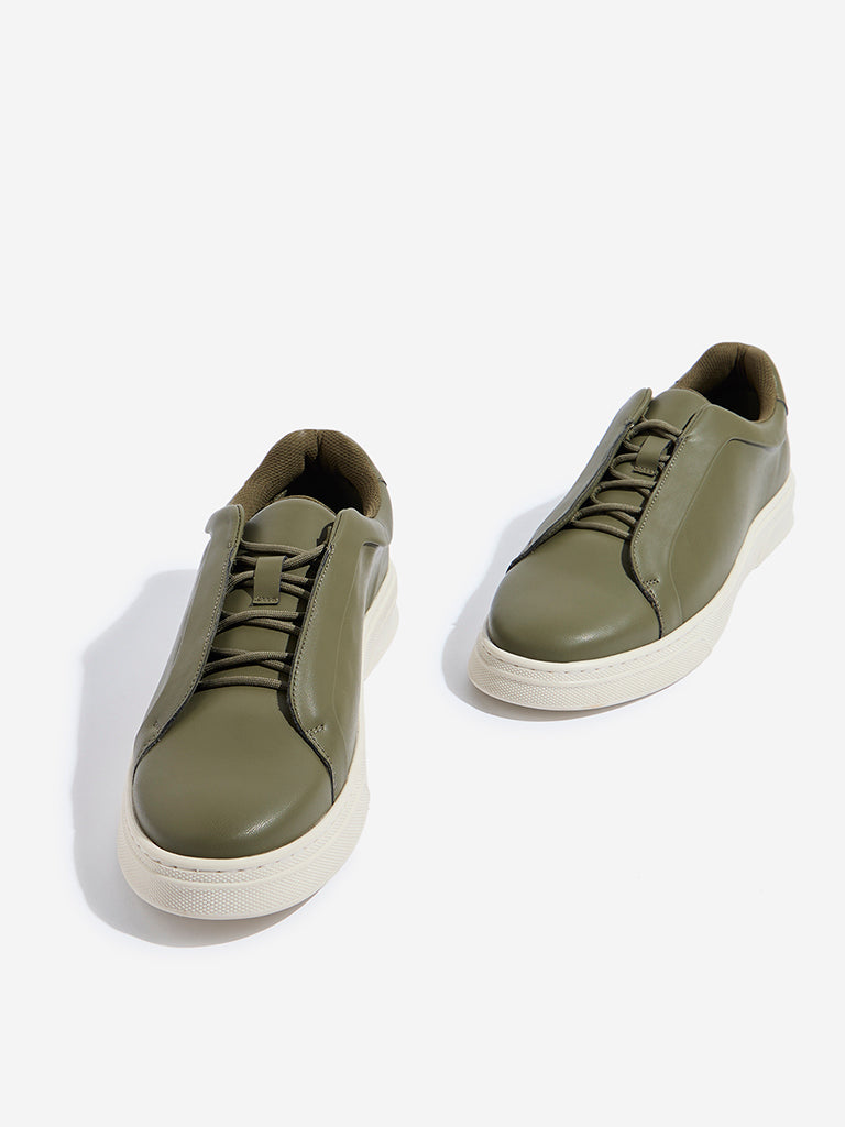 SOLEPLAY Olive Lace-Up Sneakers