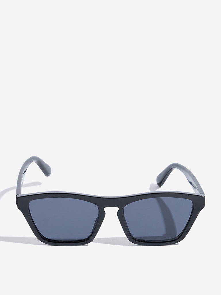 Westside Accessories Black Cat Eye Sunglasses with Pouch