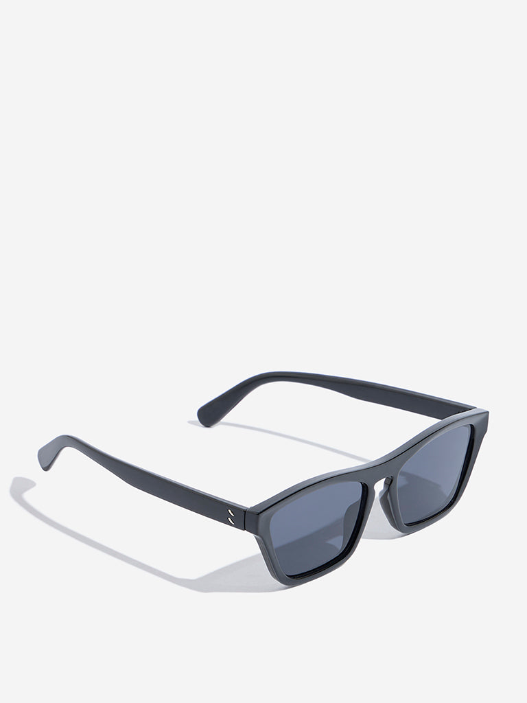 Westside Accessories Black Cat Eye Sunglasses with Pouch