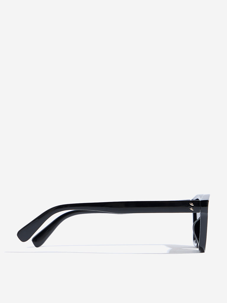 Westside Accessories Black Cat Eye Sunglasses with Pouch