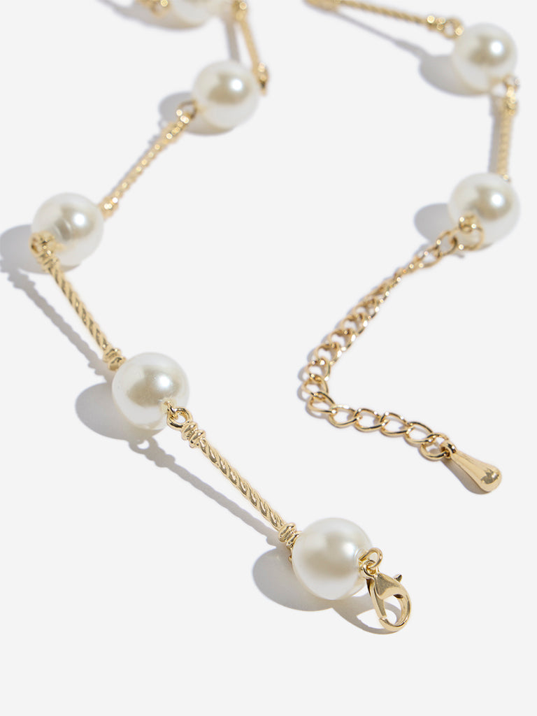 Westside Accessories Big Pearl Necklace