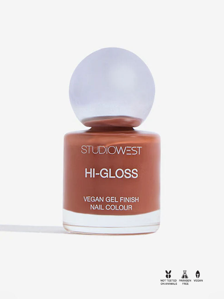 Studiowest Apricot BR-08 Hi-Gloss Nail Polish - 8 ml