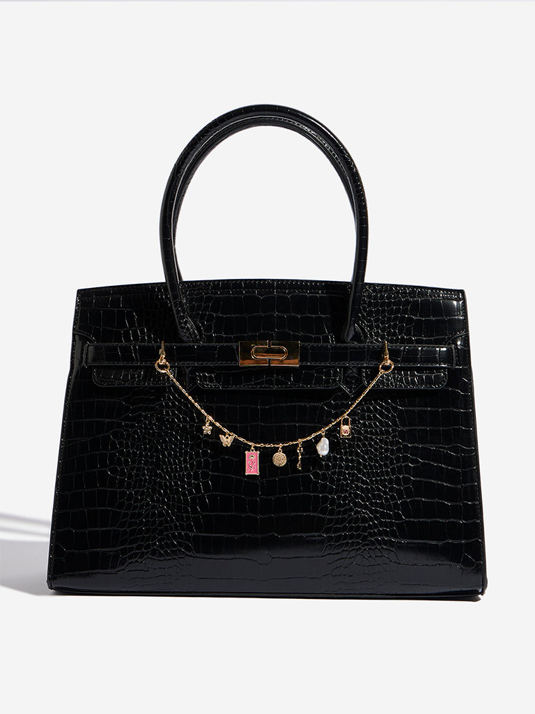 Westside Accessories Gold Multi Charm Bag Chain
