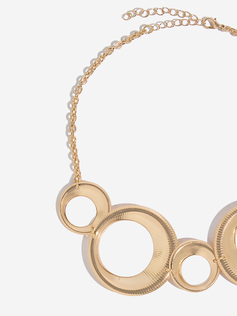 Westside Accessories Gold Statement Necklace