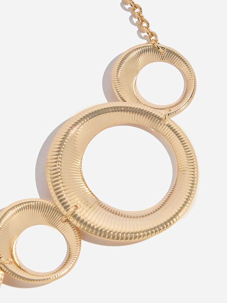 Westside Accessories Gold Statement Necklace