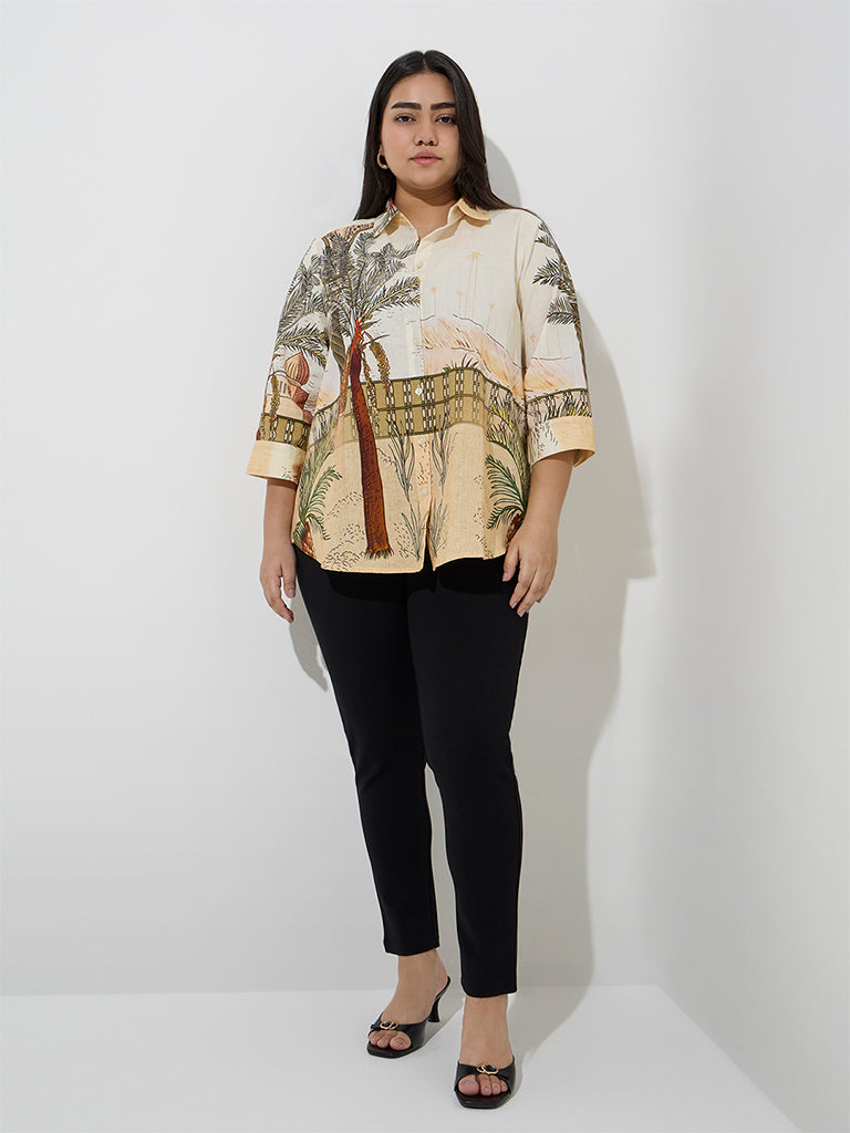 Gia Black High-Rise Skinny-Fit Pants