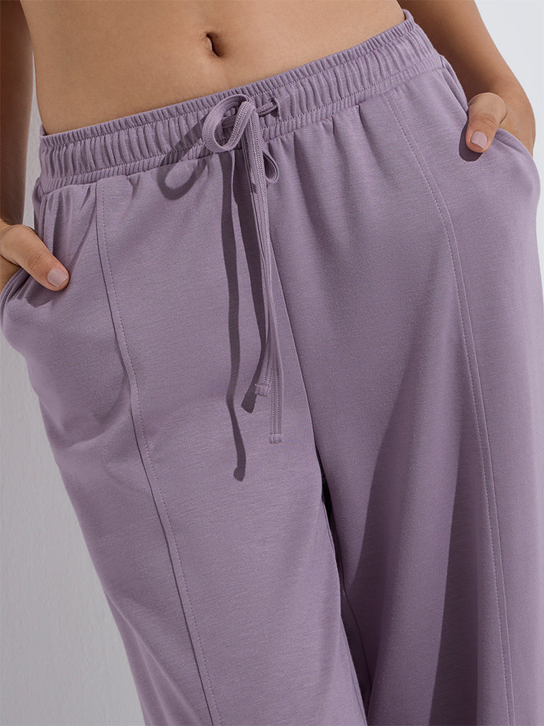 Wunderlove Violet High-Rise Lounge Pants