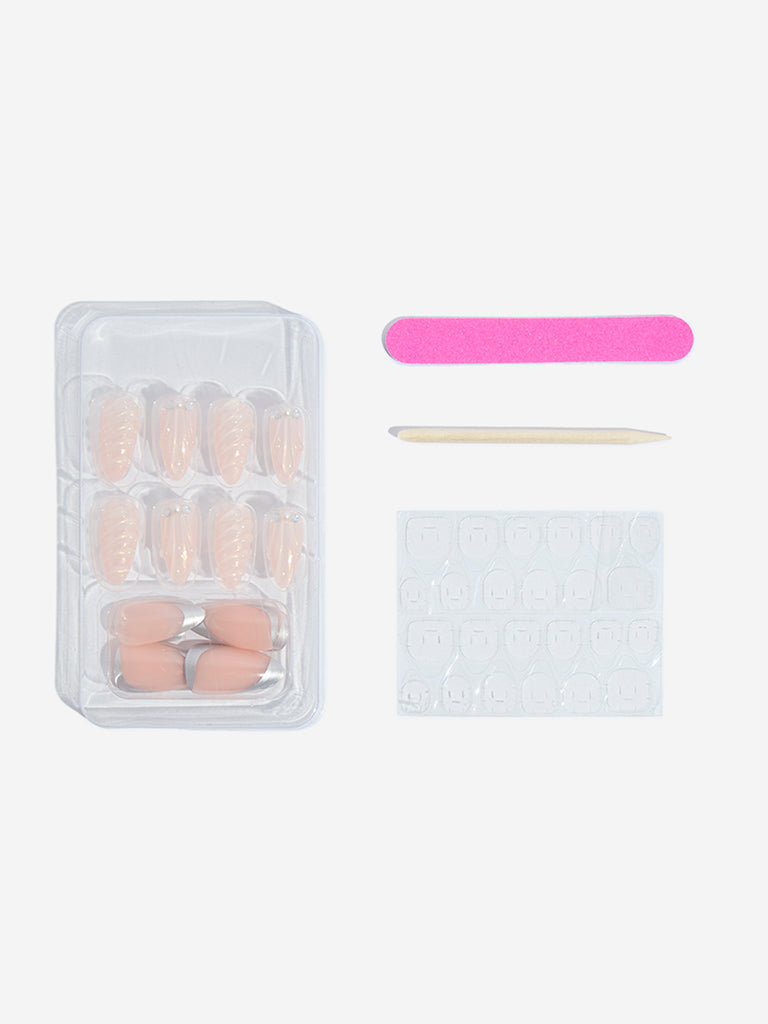 Studiowest Pearly 3D Press-On Nail Set