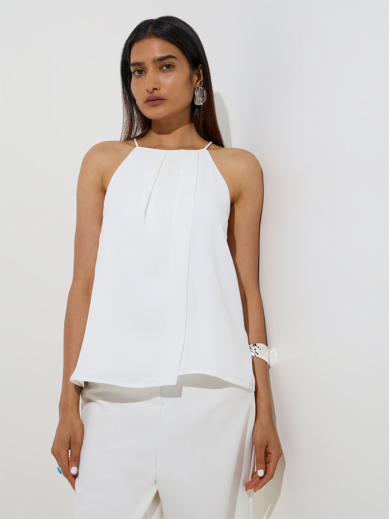 Alberte Cotton Top GOTS - Off White