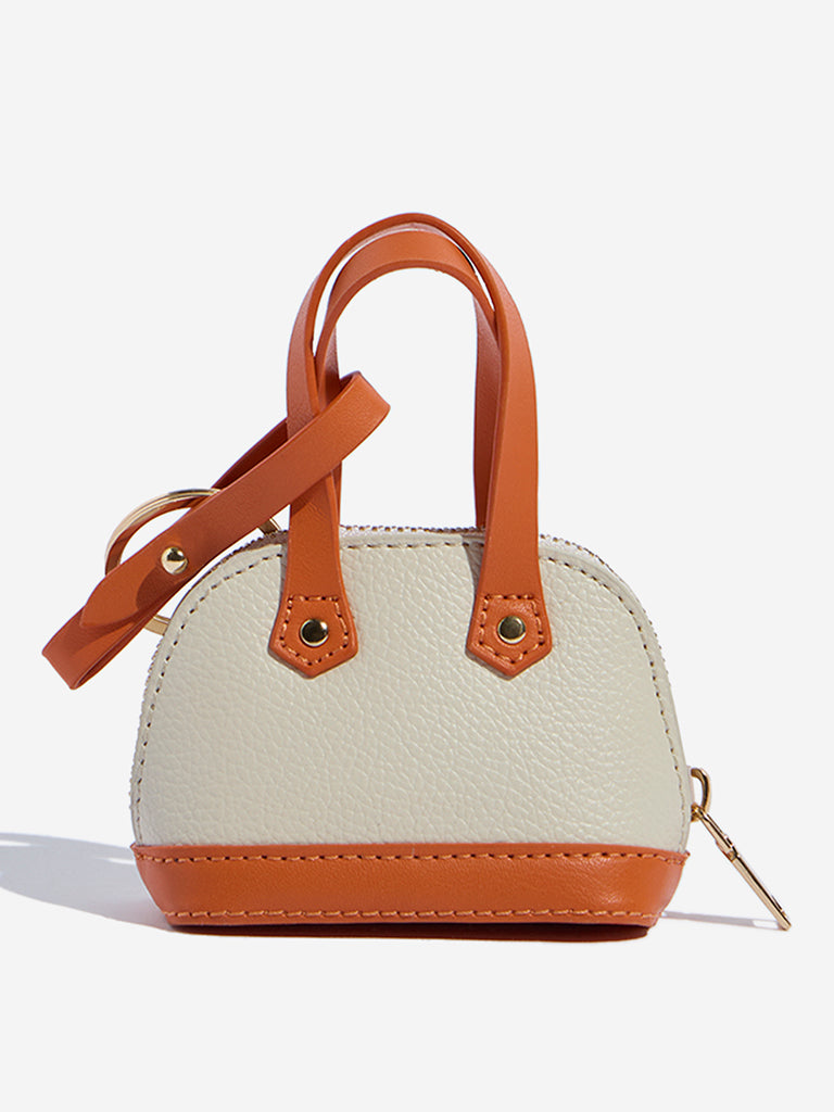 Westside Accessories Tan Mini Handbag Bag Charm