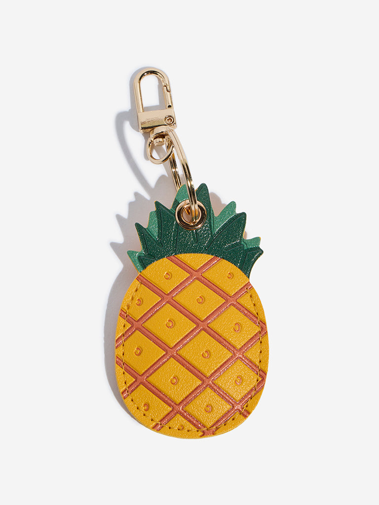 Westside Yellow Pineapple Bag Charm