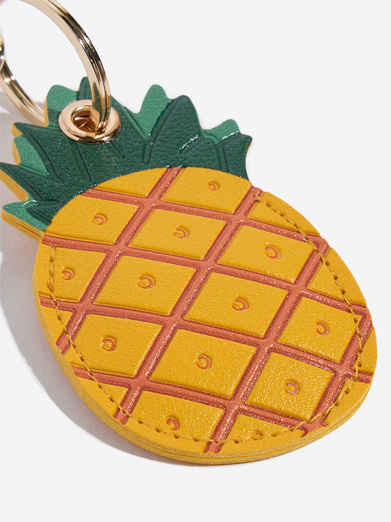 Westside Yellow Pineapple Bag Charm