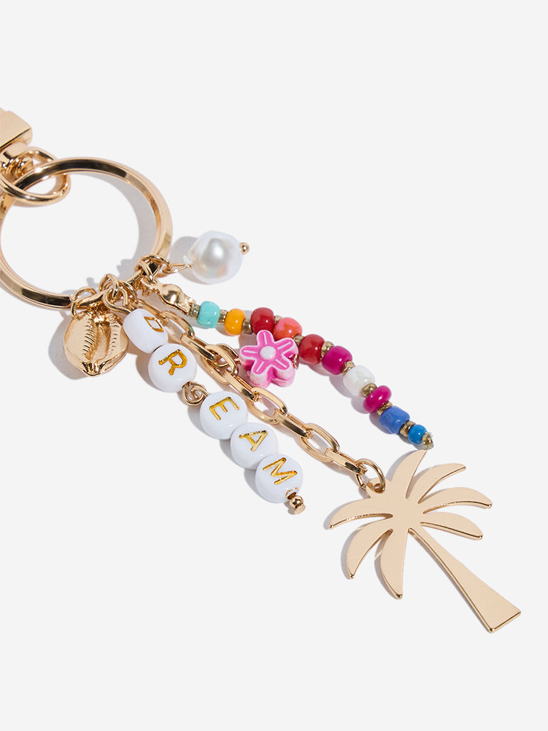 Westside Multicolour Beaded Bag Charm