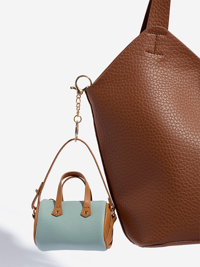 Westside Accessories Sage Mini Duffel Bag Charm