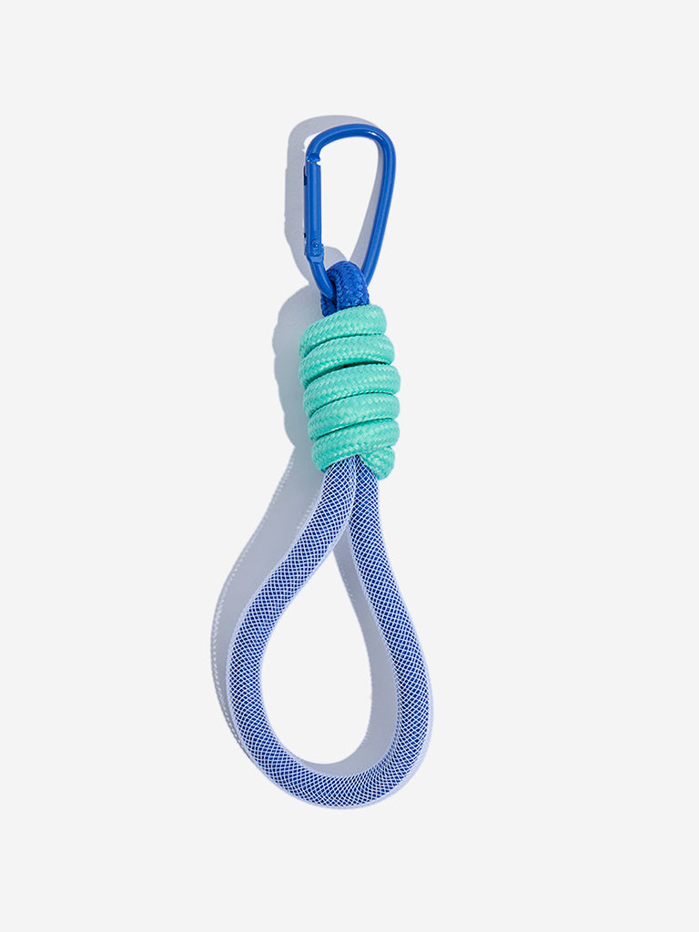 Westside Accessories Blue Ropey Bag Charm
