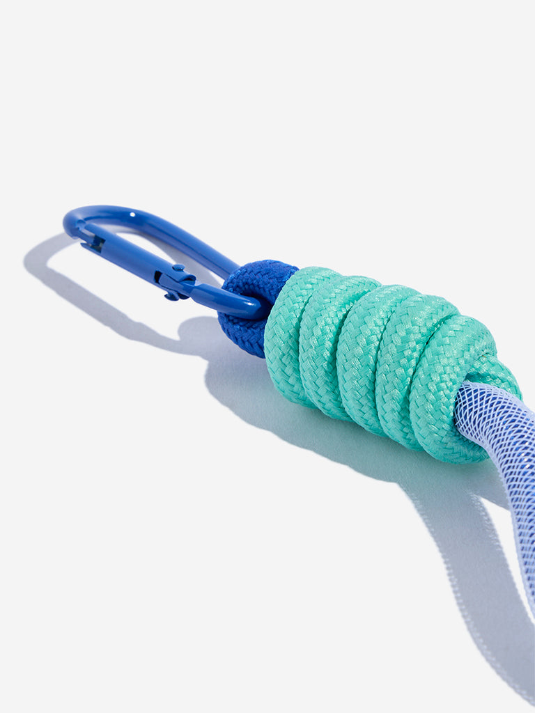 Westside Accessories Blue Ropey Bag Charm