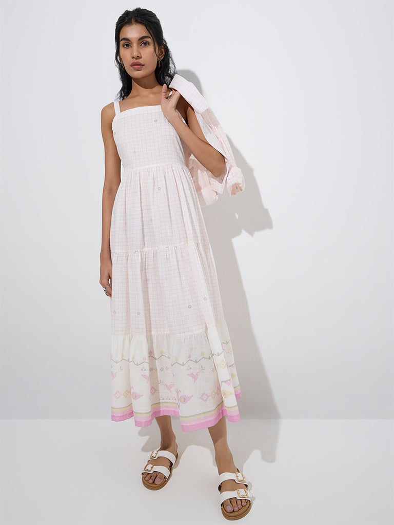 Westside Pink Dress Schiffli Westside Midi Dress Westside Collection Westside Dresses Westside Pink Dress Schiffli Westside Midi Dress Westside Collection Westside Dresses