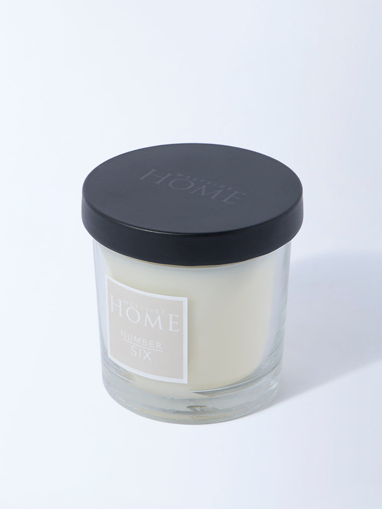 Westside Home Clear Noir Scented Glass Candle