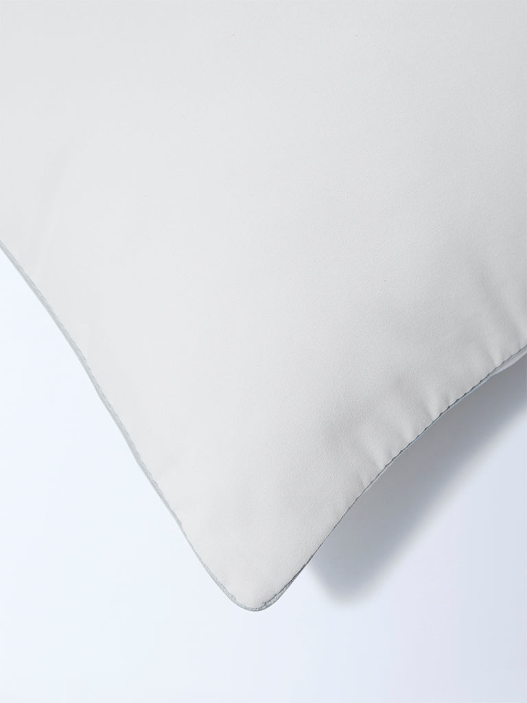 Westside Home White Solid Plush Pillow