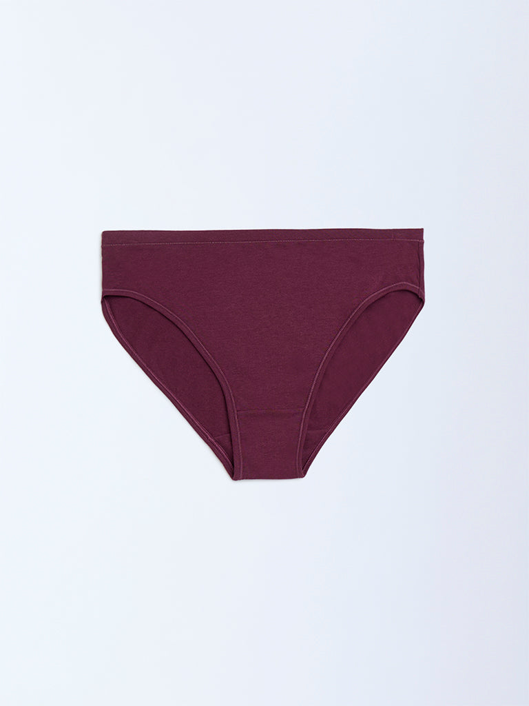 Wunderlove 2-Pack Cotton-Blend Hi-Leg Briefs