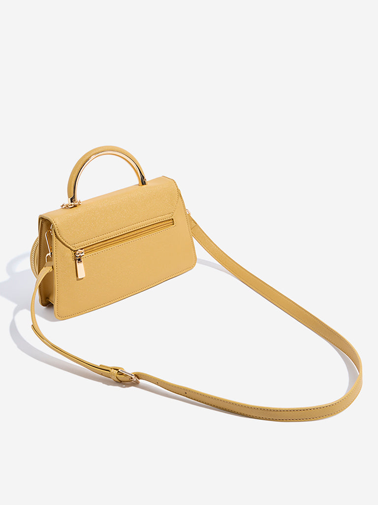 Westside Mustard Sling Bag with Coin Pouch