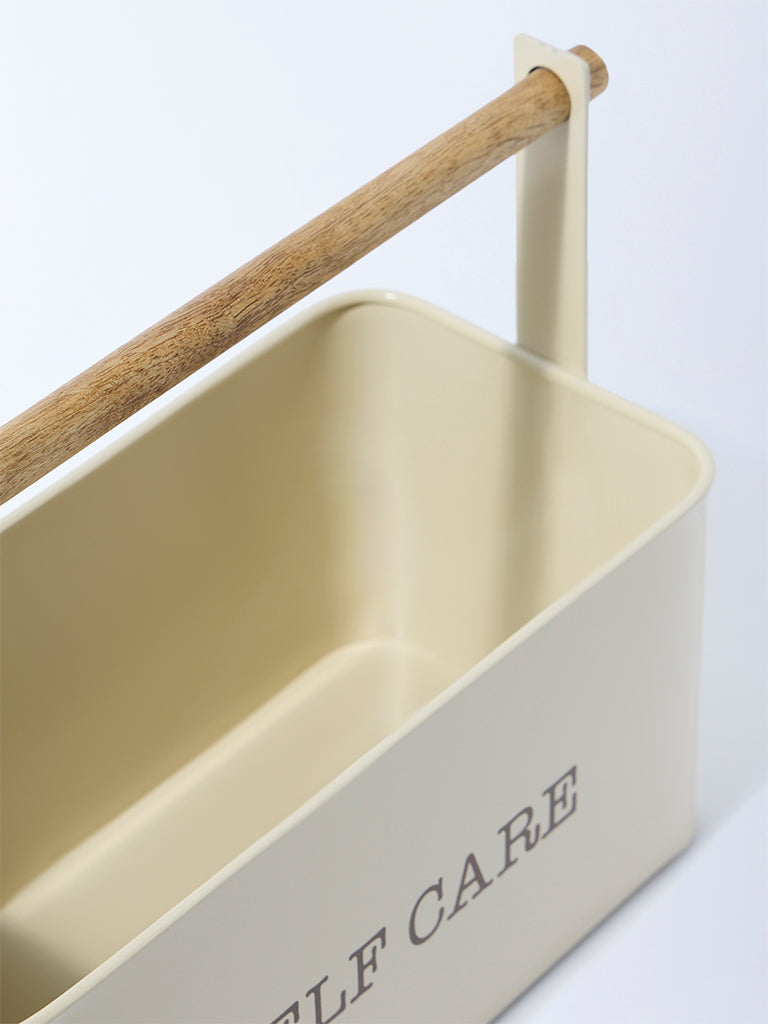 Westside Home Beige Self-Care Caddy