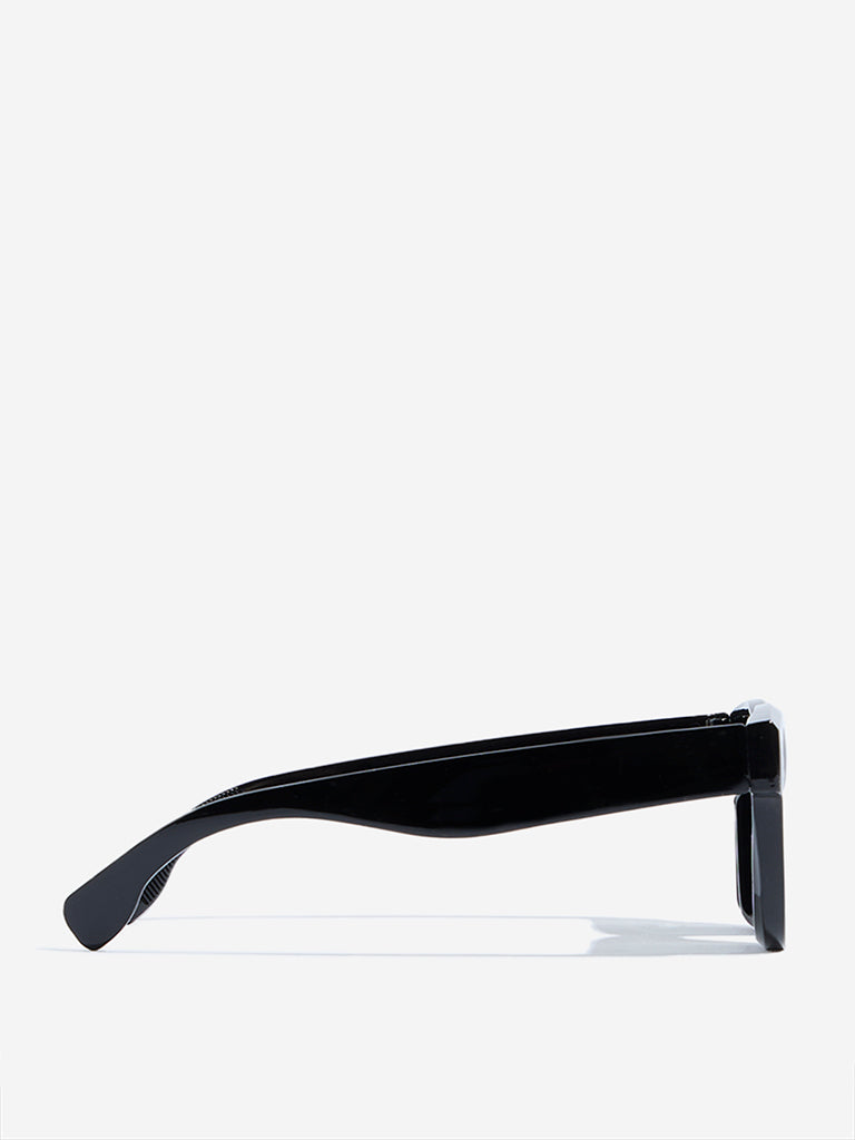 Westside Accessories Black Wayfarer Sunglasses with Pouch