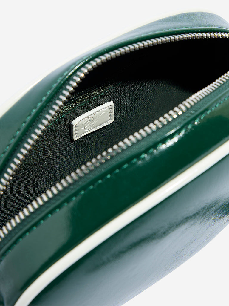 Westside Dark Green Capsule Sling Bag