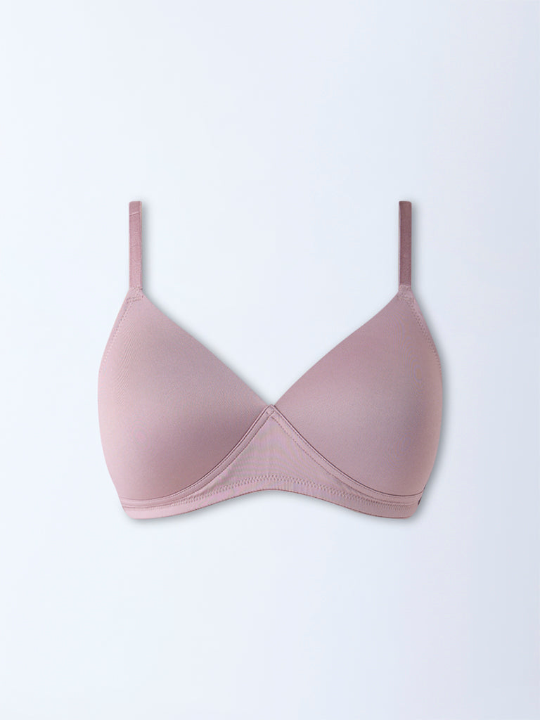 Wunderlove Mauve Padded Bra - Pack of 2