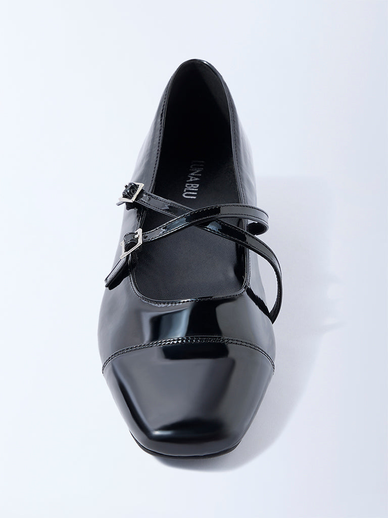 LUNA BLU Black Mary Jane Shoes