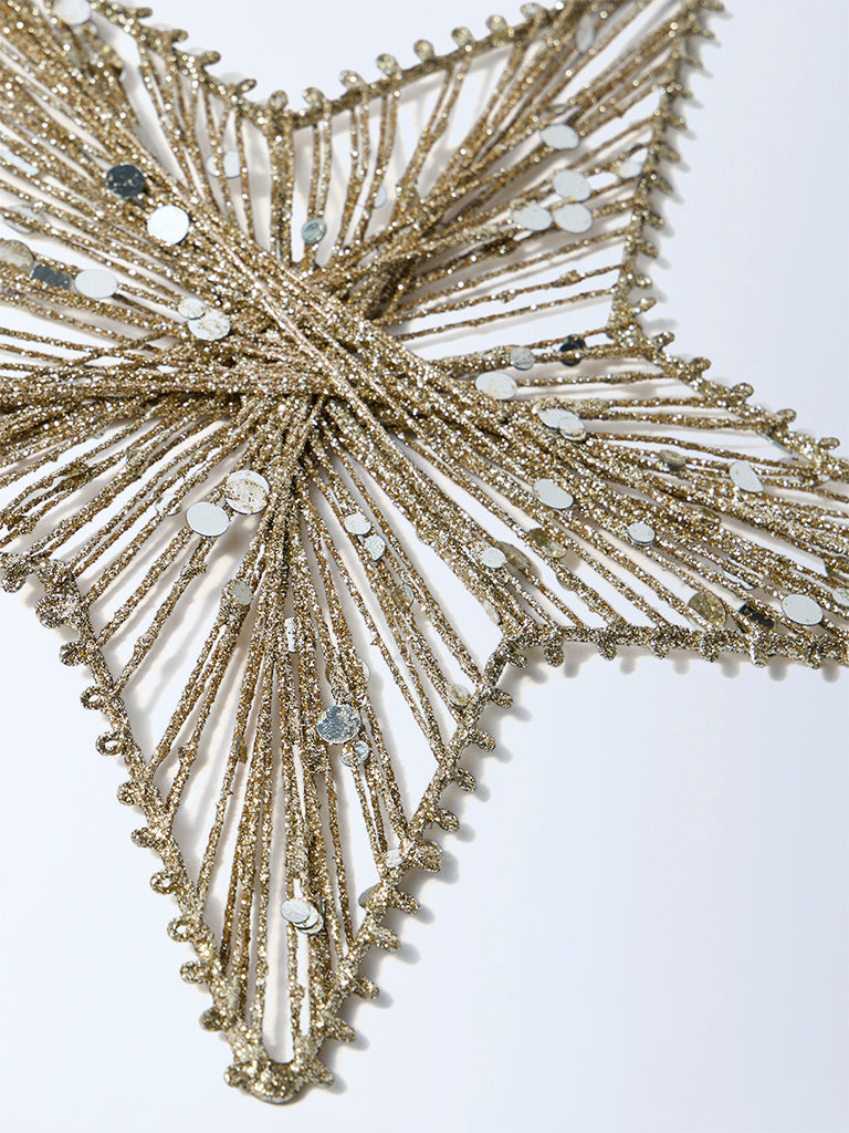 Westside Home Gold Christmas Star Decoration