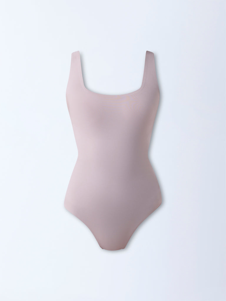 Wunderlove Fygure Firm Control Dusty Beige Shapewear Bodysuit