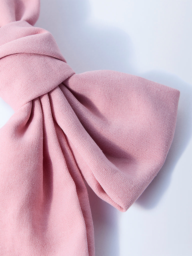Studiowest Dusty Pink Bow Design Hair Clip