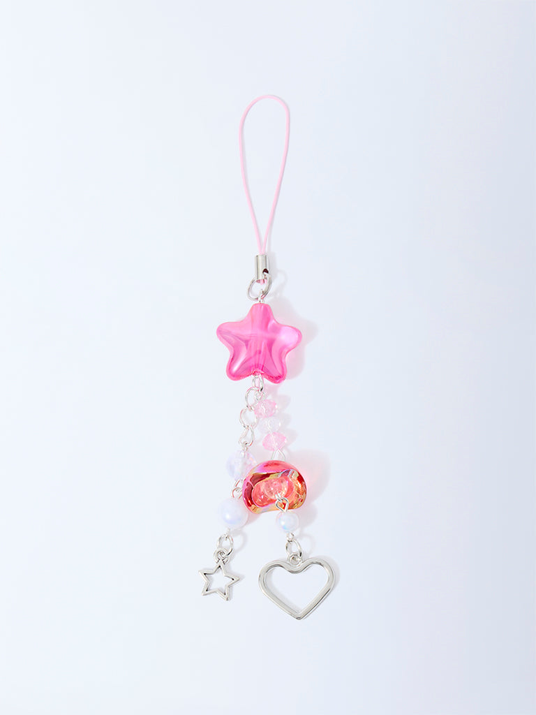 Studiowest Pink Star and Beaded Charm