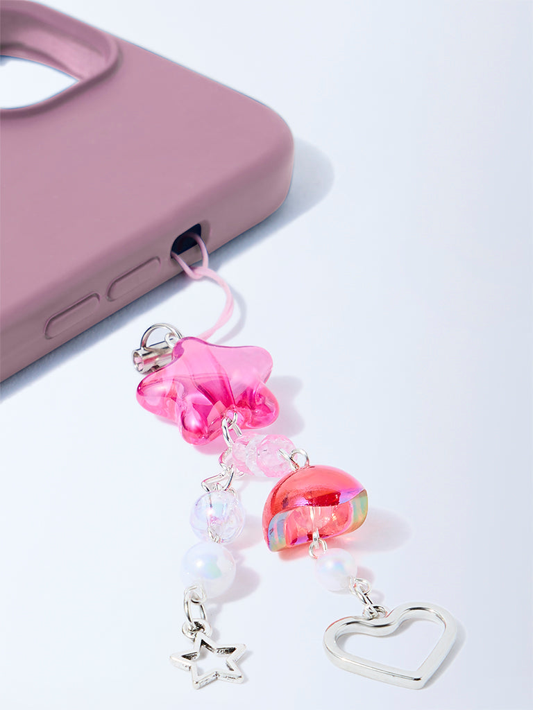 Studiowest Pink Star and Beaded Charm